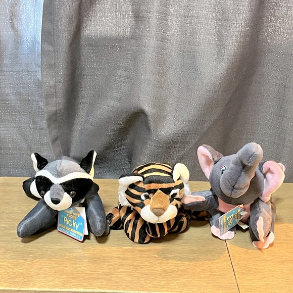 bean bag friends Other - Bean Bag Friends Collector’s Choice - Stripes, Ellie, and Ricky